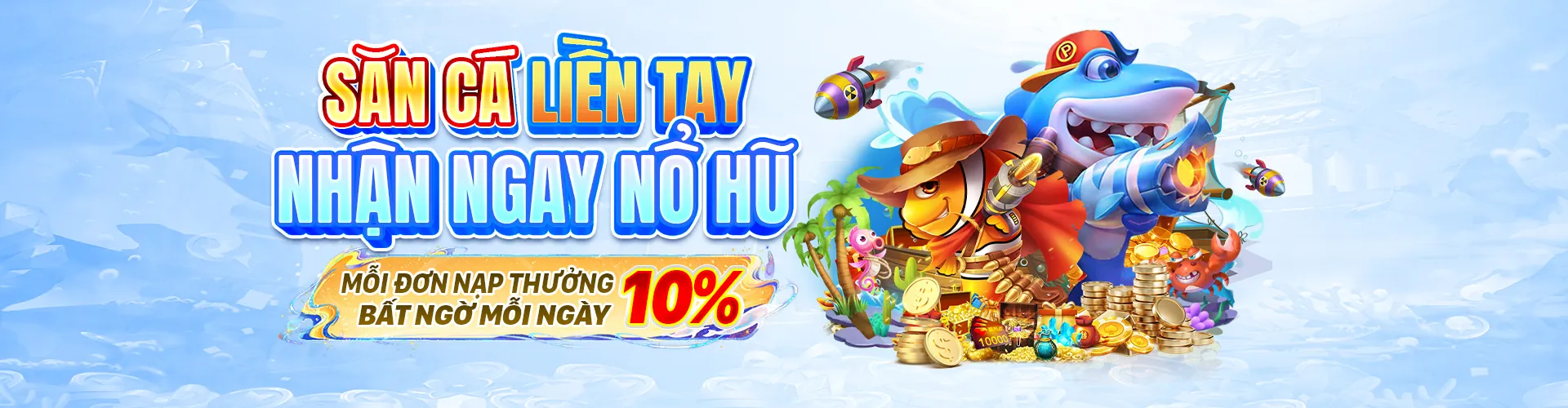 Thế giới bắn cá F169 sống động với ưu đãi 88K